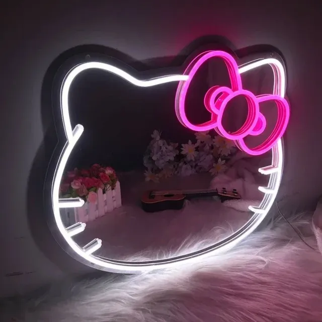 Enseigne au néon miroir LED avec enseignes au néon LED… – vue 3