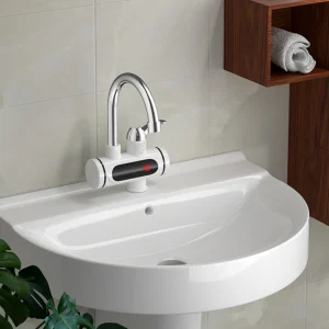 AA81-Electrique chauffe-eau chaud et froid robinet chauffage rapide robinet chauffe-eau connecteur pour robinet 3000W prise américaine