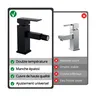Robinet de Bidet en or brossé – vue 5
