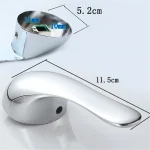 Poignée de robinet, lavabo à vaisselle, interrupteur de douche, cadran d&rsquo;eau chaude et froide, bobine de 40mm, pièces de réparation, robinets de bain et de douche