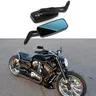 1 paire de rétroviseurs de moto rectangulaires pour… – vue 1