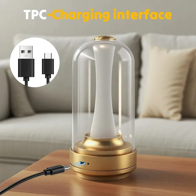 Lampe de chambre à bougie à intensité variable – vue 6