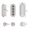 Tampon de siège de toilette, 12 pièces, pare-chocs de siège de toilette, couvercle supérieur de siège, bouchon de coussin gris, accessoires de salle de bains, joints