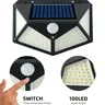 1-8 Kits Appliques murales solaires extérieures 100 LED… – vue 6