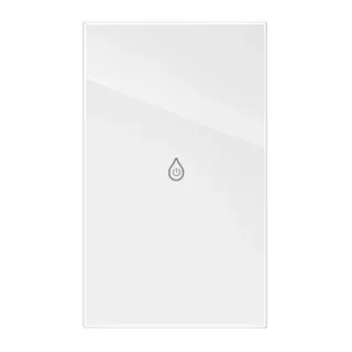 Interrupteur mural tactile verre trempé blanc panneau rectangulaire…