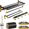 Ensemble mural accessoires salle bain aluminium épaissi… – vue 6