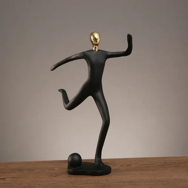 Décoration de figurine de sport en résine – vue 4