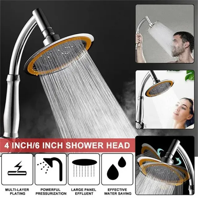 Pommeau de douche haute pression 4/6 pouces