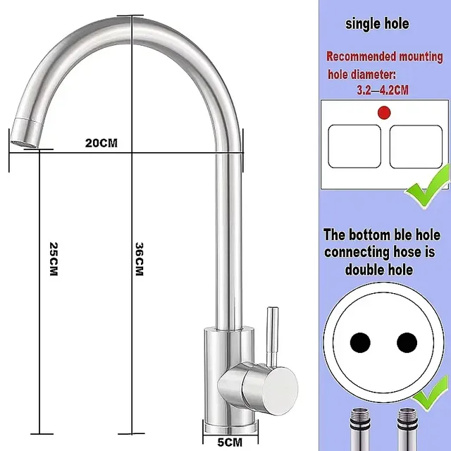Centre commercial d'eau chaude et froide en acier… – vue 3