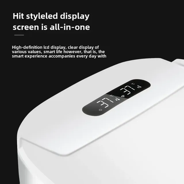 Couvercle siège WC intelligent télécommande chauffage… – vue 2