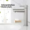 Robinet de lavabo en acier inoxydable 304 – vue 4