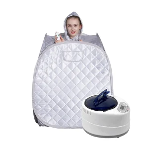 Ensemble de sauna portable pour tout le corps, tente pour chapeau de spa à la maison, comprend un cuiseur vapeur de 3L avec télécommande