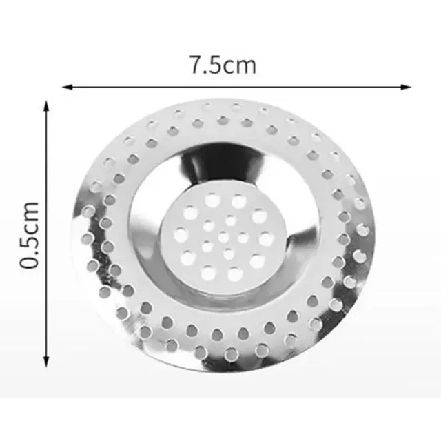 Filtre d'évier de cuisine en maille d'acier inoxydable – vue 4