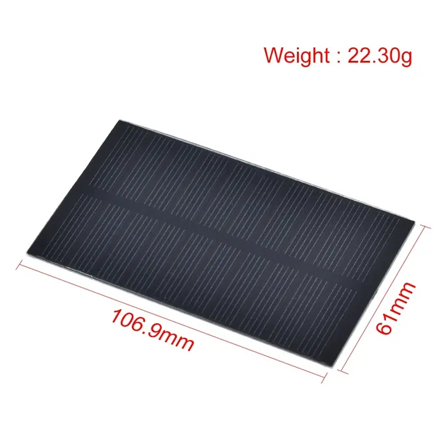 Électronique intelligente panneau solaire 1W 5V… – vue 2