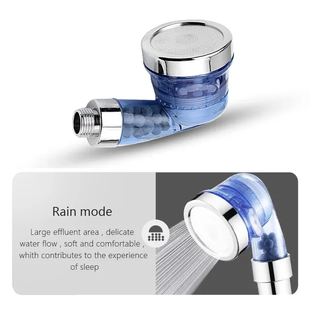 Pommeau de douche à haute pression ABS Anion HOFilter… – vue 2