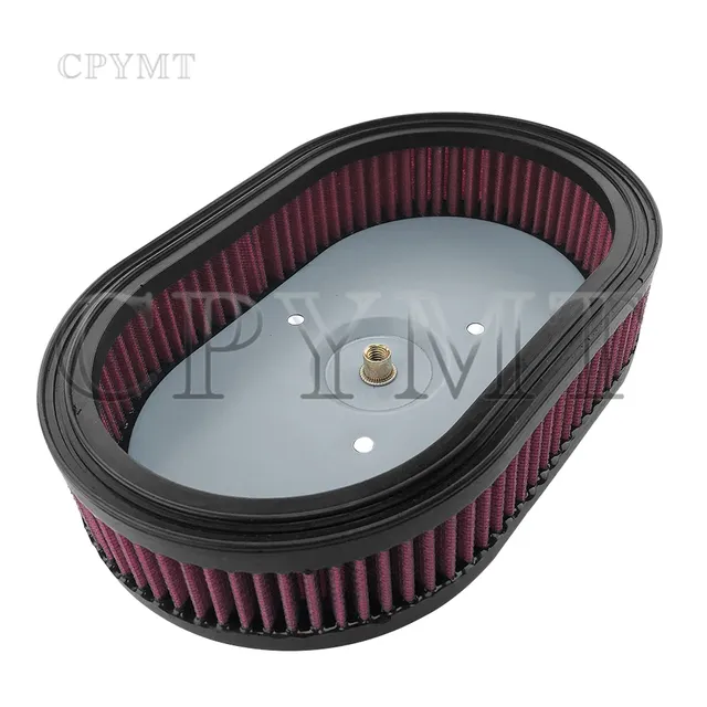 Filtre air ovale lavable réutilisable haut débit tissu… – vue 3