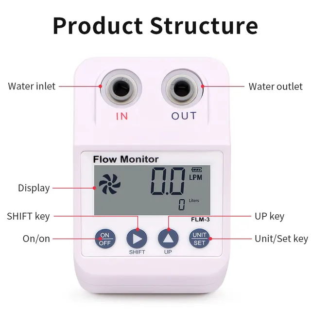 Purificateur d'eau à alarme électronique – vue 5