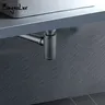 Siphon bouteille noir mat laiton design cylindrique… – vue 2