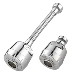 Aérateur de robinet 2 modes 360 ° Tête de robinet rotative