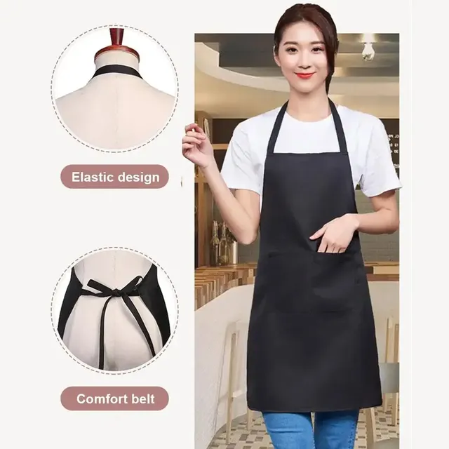 Tablier de cuisine réglable unisexe – vue 6