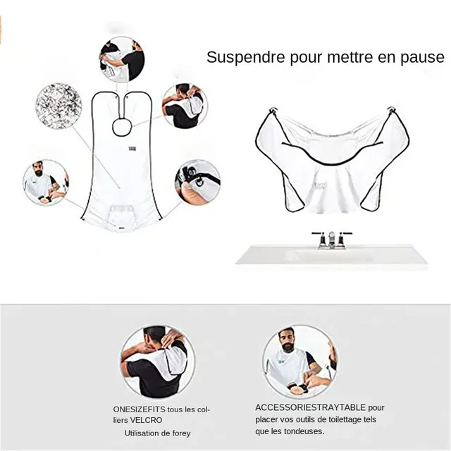 Tablier de salle de bain pour homme – vue 4