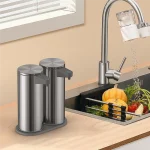 Distributeur de savon rapide, distributeur de savon Intelligent en acier inoxydable, détection automatique sans contact