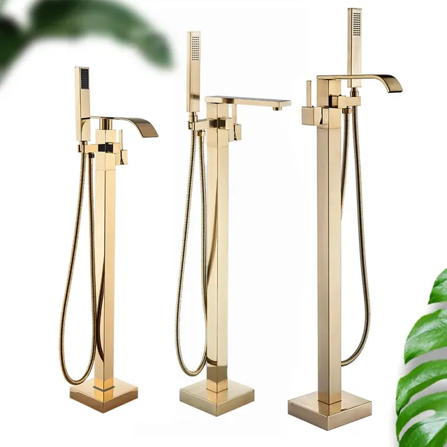 Douche de Baignoire à Cascade Dorée – vue 2