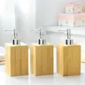 Distributeur savon liquide bambou pompe…