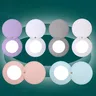 Miroir rotatif rond en cuir pour fille – vue 1