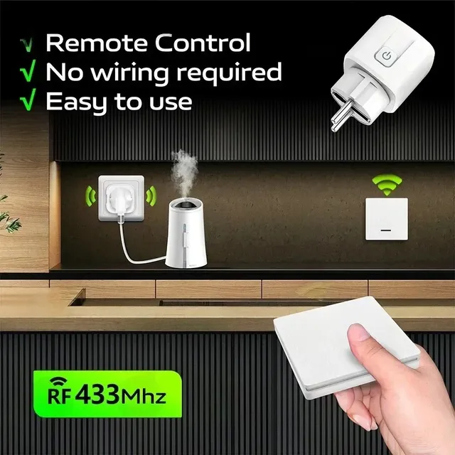 Maison intelligente télécommande sans fil prise… – vue 2