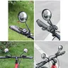 Miroir rond guidon vélo rétroviseur convexe champ vision… – vue 4