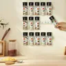 2 pcs/Set Blanc Rack De Stockage De Cuisine… – vue 4