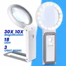 Loupe bureau pliable éclairée LED blanc chaud froid… – vue 2