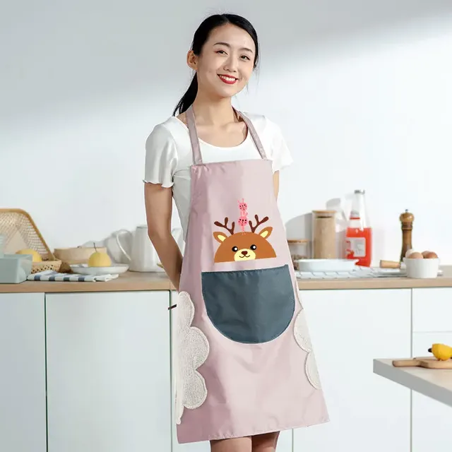 Tablier cuisine mignon femme sans manches imperméable… – vue 5