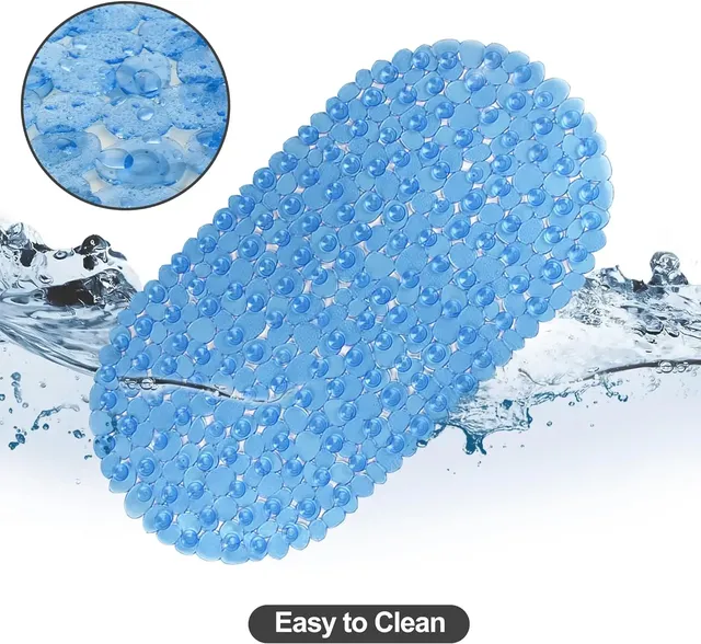 Tapis de baignoire avec ventouses et trous de vidange – vue 6
