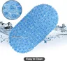 Tapis de baignoire avec ventouses et trous de vidange – vue 6