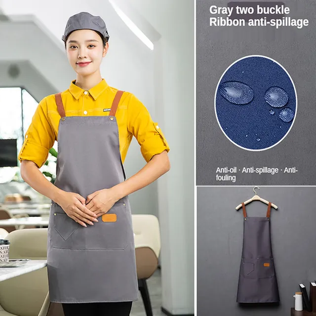 Tabliers de cuisine imperméables pour femmes et hommes – vue 6