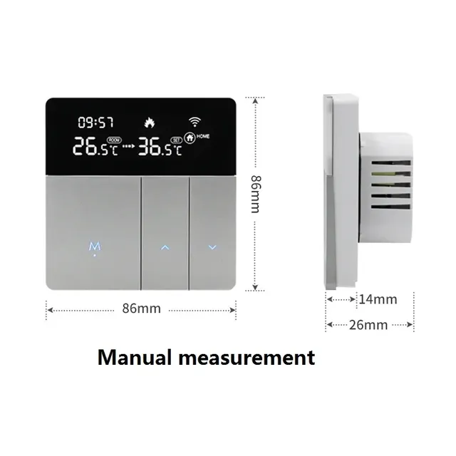 Thermostat de sol chaud Wifi – vue 6