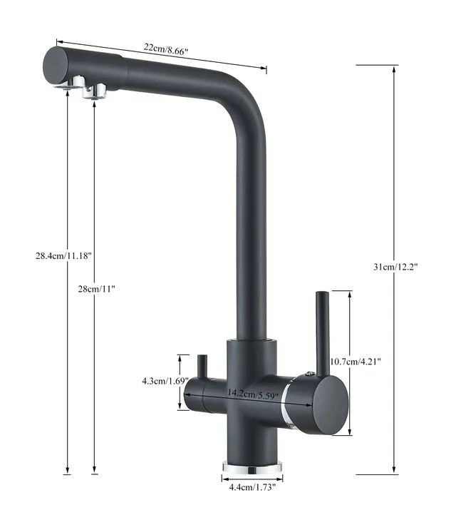 Robinet de filtre à eau – vue 6