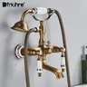 Robinet de baignoire mural en laiton Antique