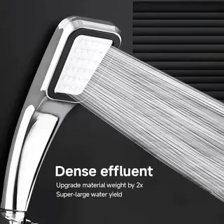 Pommeau de douche pressurisé à 300 trous