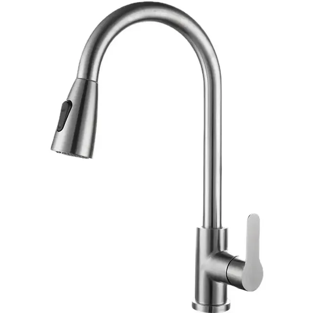 Chaud et froid 360 ° Robinet de cuisine pivotant… – vue 6