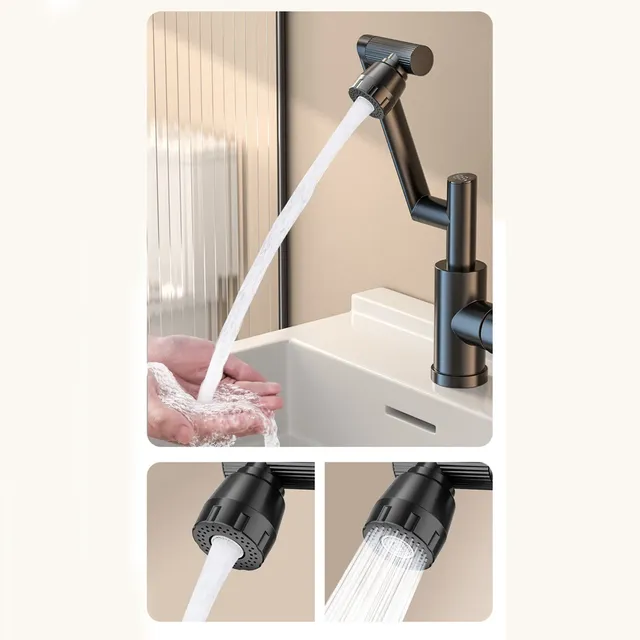 Robinet de lavabo LED à affichage numérique – vue 2