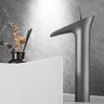 HOBasin-Robinets d'évier en cuivre de style cascade… – vue 5