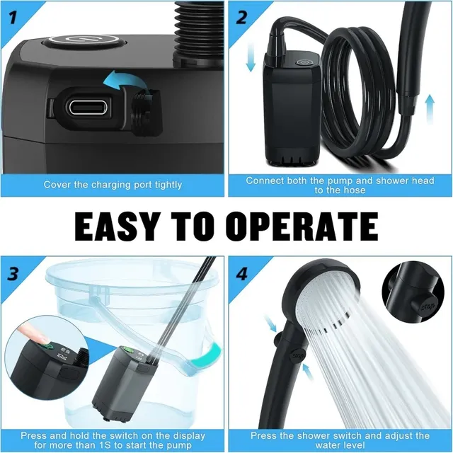 Équipement de douche de Camping Portable – vue 5