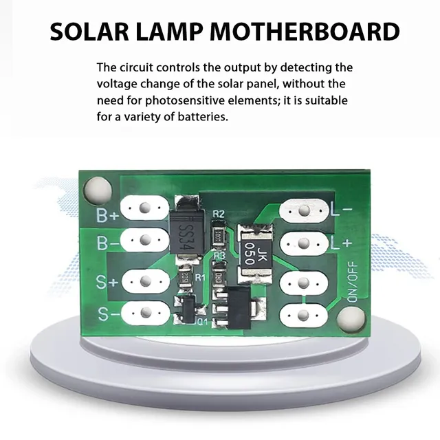 Cartes de chargeur de batterie solaire – vue 2