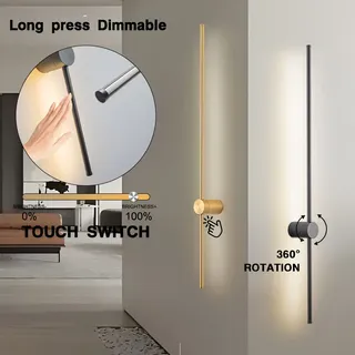 Applique Murale Rotative à 360 ° avec Joli Tactile