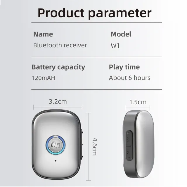 Récepteur Audio Bluetooth 5.3 – vue 6