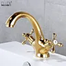 Robinet Antique grue d'eau chaude et froide Bronze… – vue 2