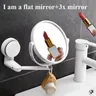 Miroir mural maquillage rond double face grossissant… – vue 5